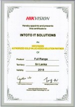 Hikvision gold partner 2018